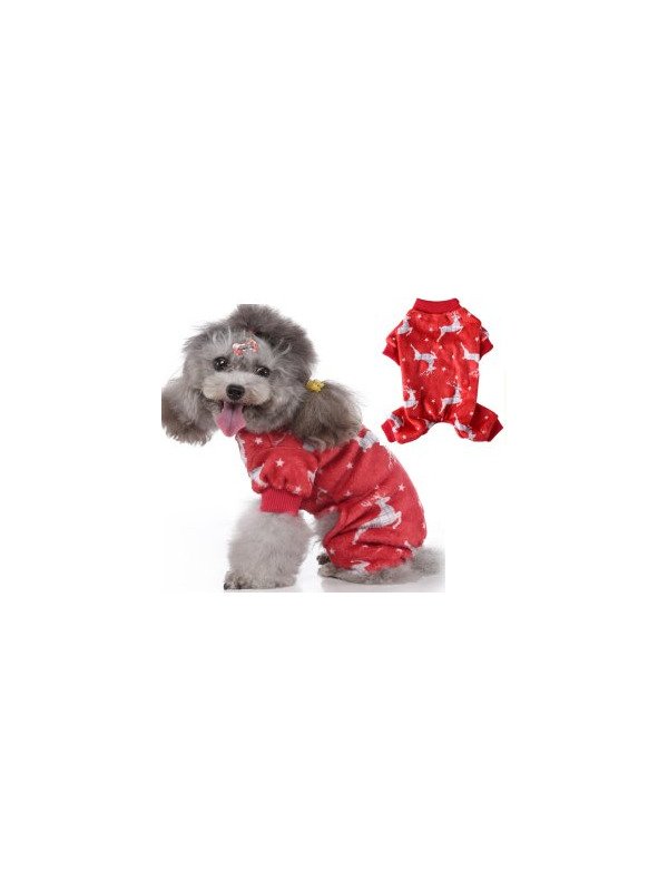 Christmas Reindeer Four-Leg Pyjamas (Style 2)