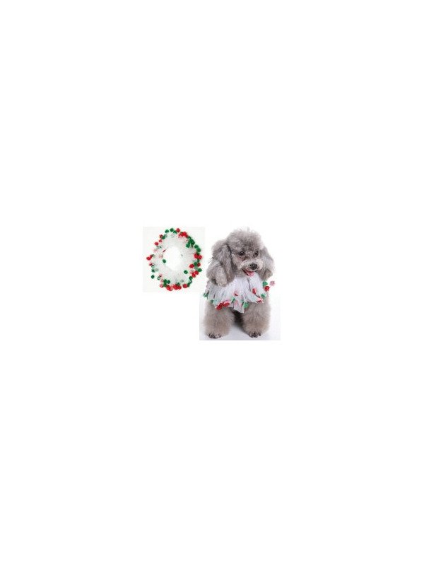 White Christmas Collar