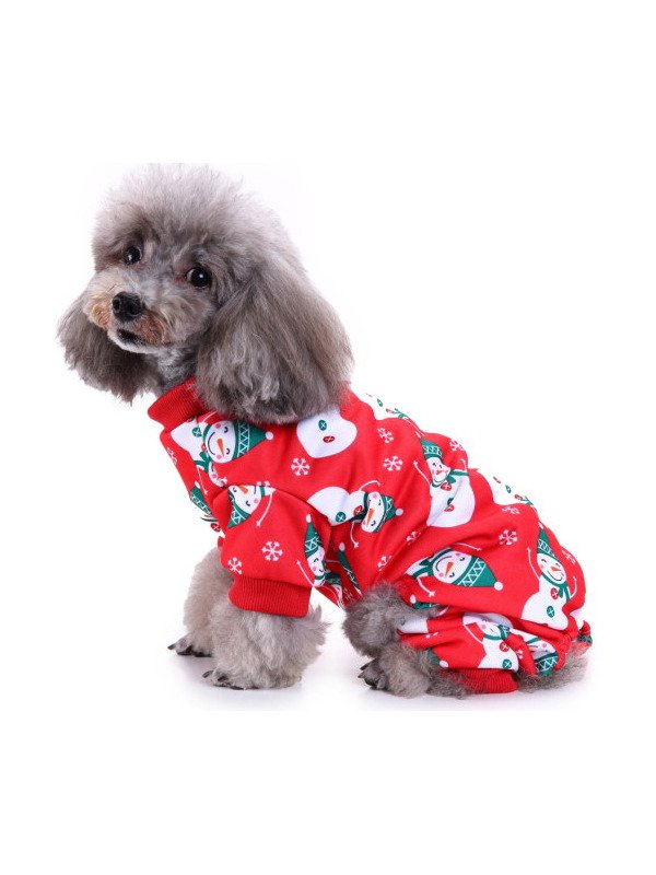 Christmas Snowman Four-Leg Pyjamas