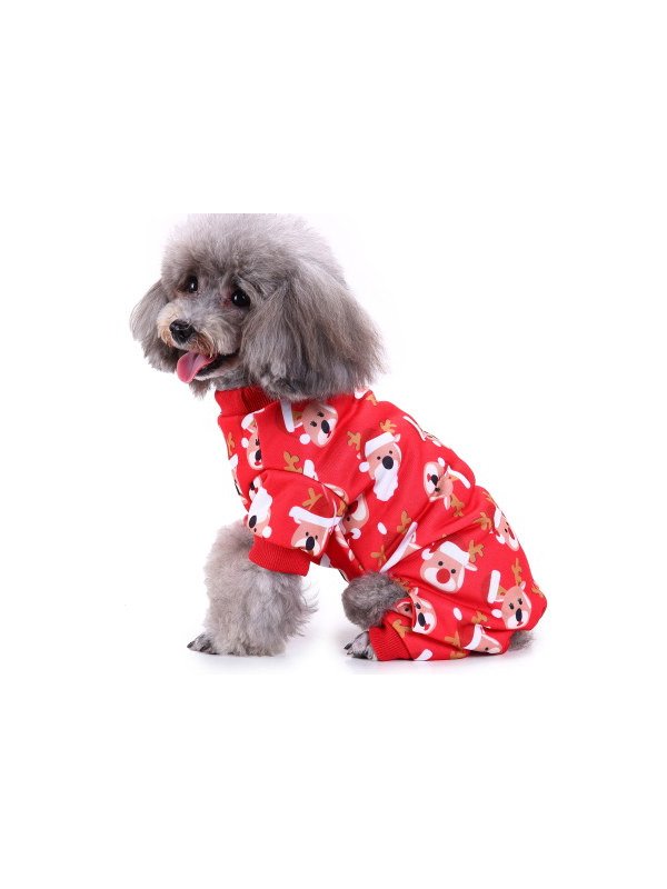 Christmas Reindeer Four-Leg Pyjamas (Style 1)