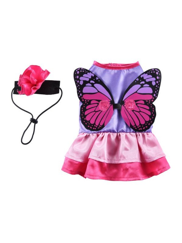 Butterfly Fairy Dress Set (Detachable Wings) (Style 1)