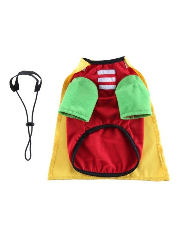 Masked Hero Set (Mask + Cape + Outfit, 3-Piece, Detachable)