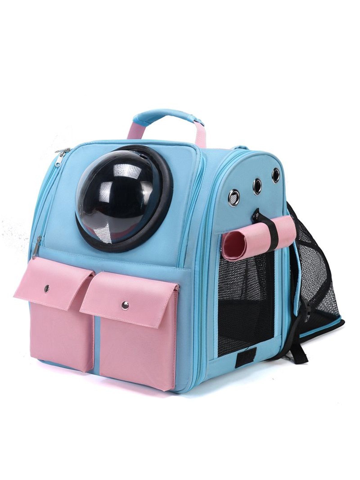 Expandable Pet Backpack Carrier with Transparent Cover (Item 5030)